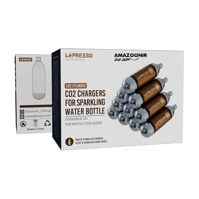 كپسول CO2 سودا ساز پرتابل برند LéPresso — تصویر ۹