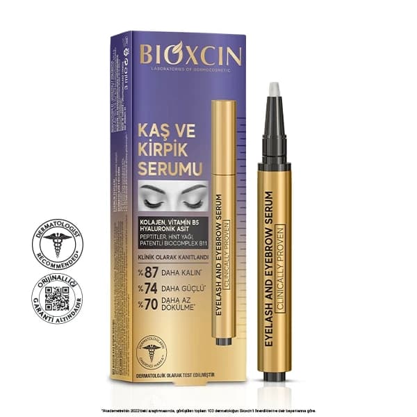 سرم مژه و ابرو بیوکسین Bioxcin — تصویر ۳