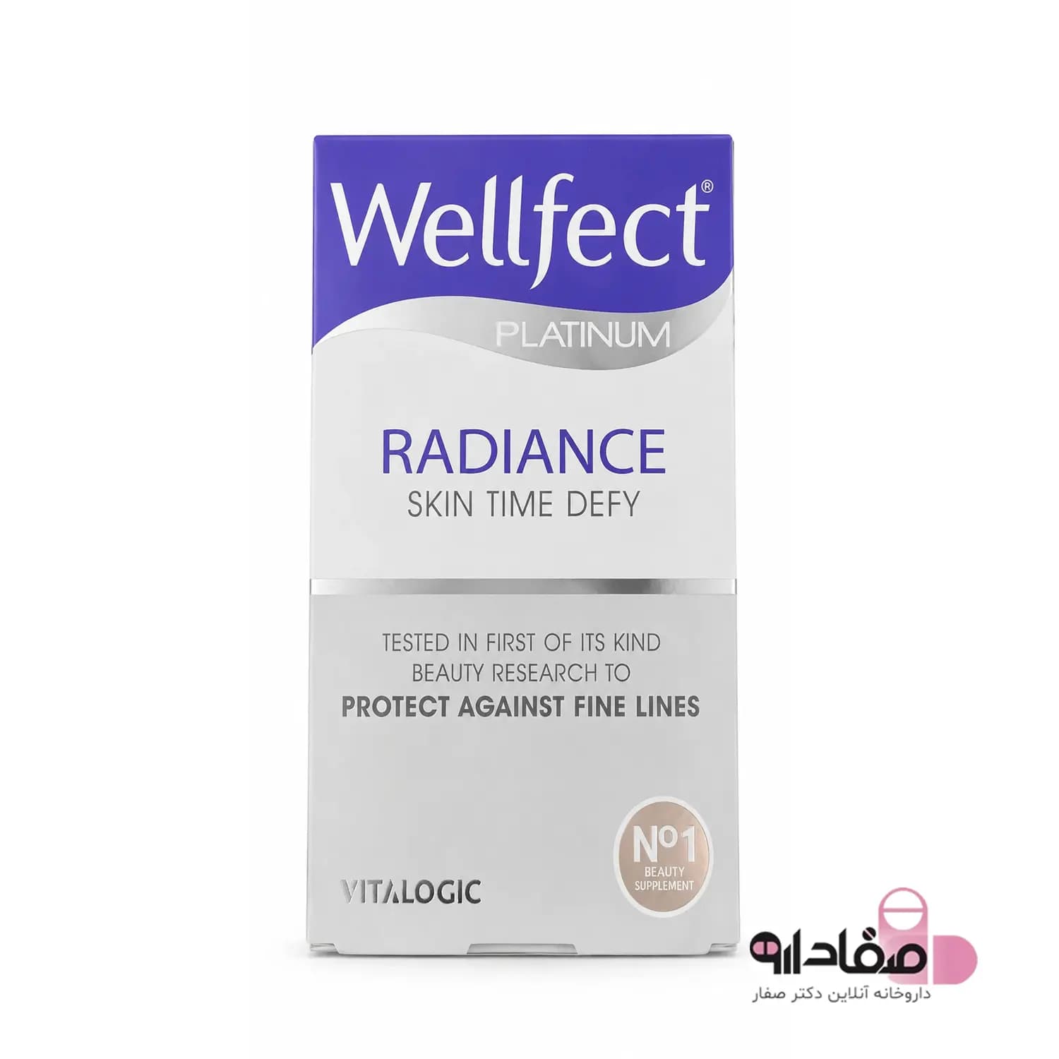 قرص ول فکت پلاتینیوم ویتالوجیک ۶۰ عدد | WellFect Platinum — تصویر ۳