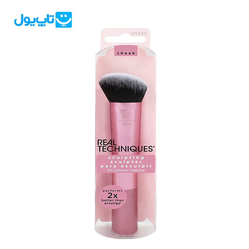 براش ریل تکنیک real techniques مدل sculpting کد 401 مناسب کانتور صورت — تصویر ۶