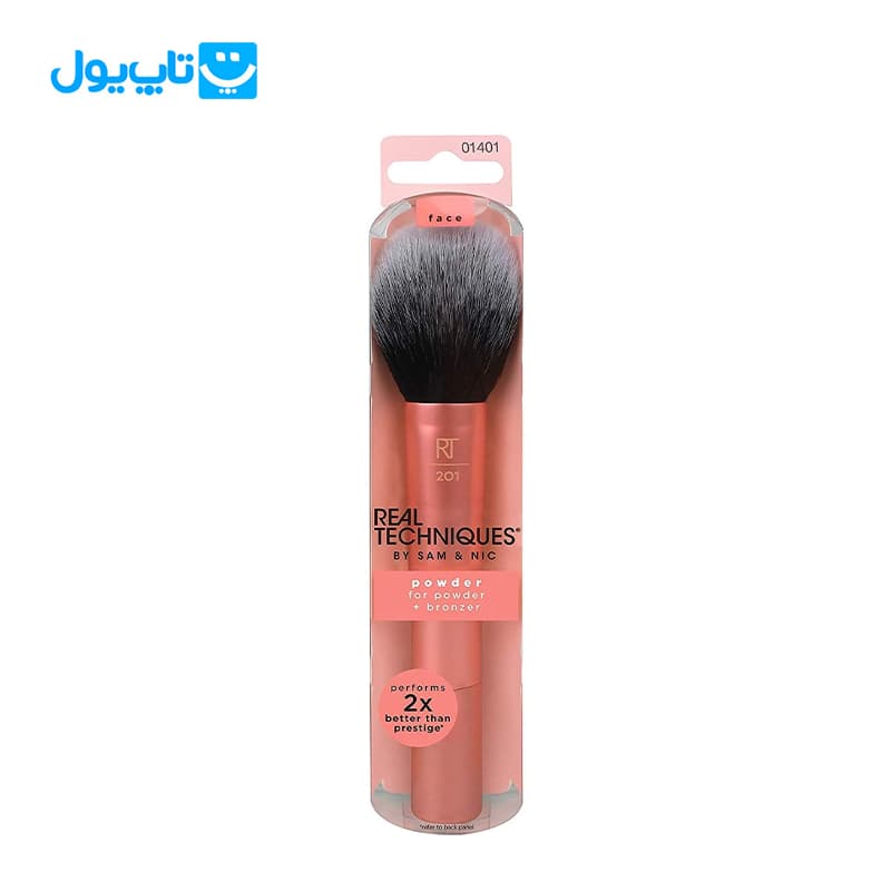 براش ریل تکنیک Real techniques مدل Powder کد 201 — تصویر ۳