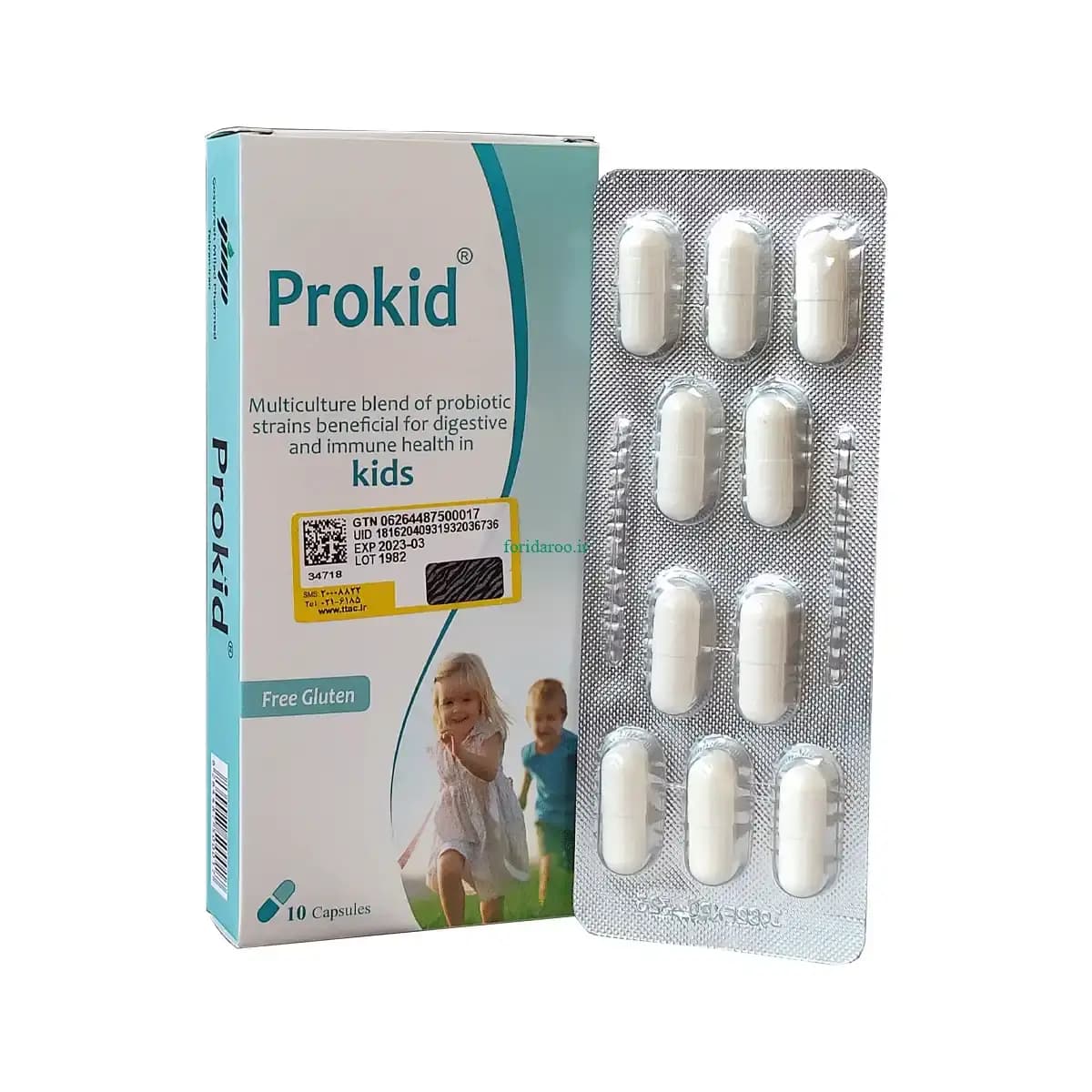 کپسول پروکید میلاد فارمد ۱۰ عددی | Prokid Milad Pharmed Capsule 10pcs