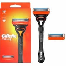 دسته و یدک ژیلت فیوژن Gillette Fusion پنج لبه حاوی دو عدد یدک