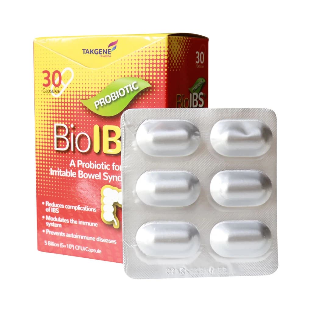 کپسول بایو آی‌بی‌اس تک ژن فارما ۳۰ عددی | Takgene Pharma Bio IBS Capsules 30 Caps