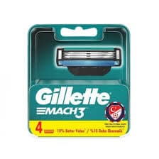 یدک ژیلت Gillette Mach 3 سه لبه بسته 4 عددی — تصویر ۳