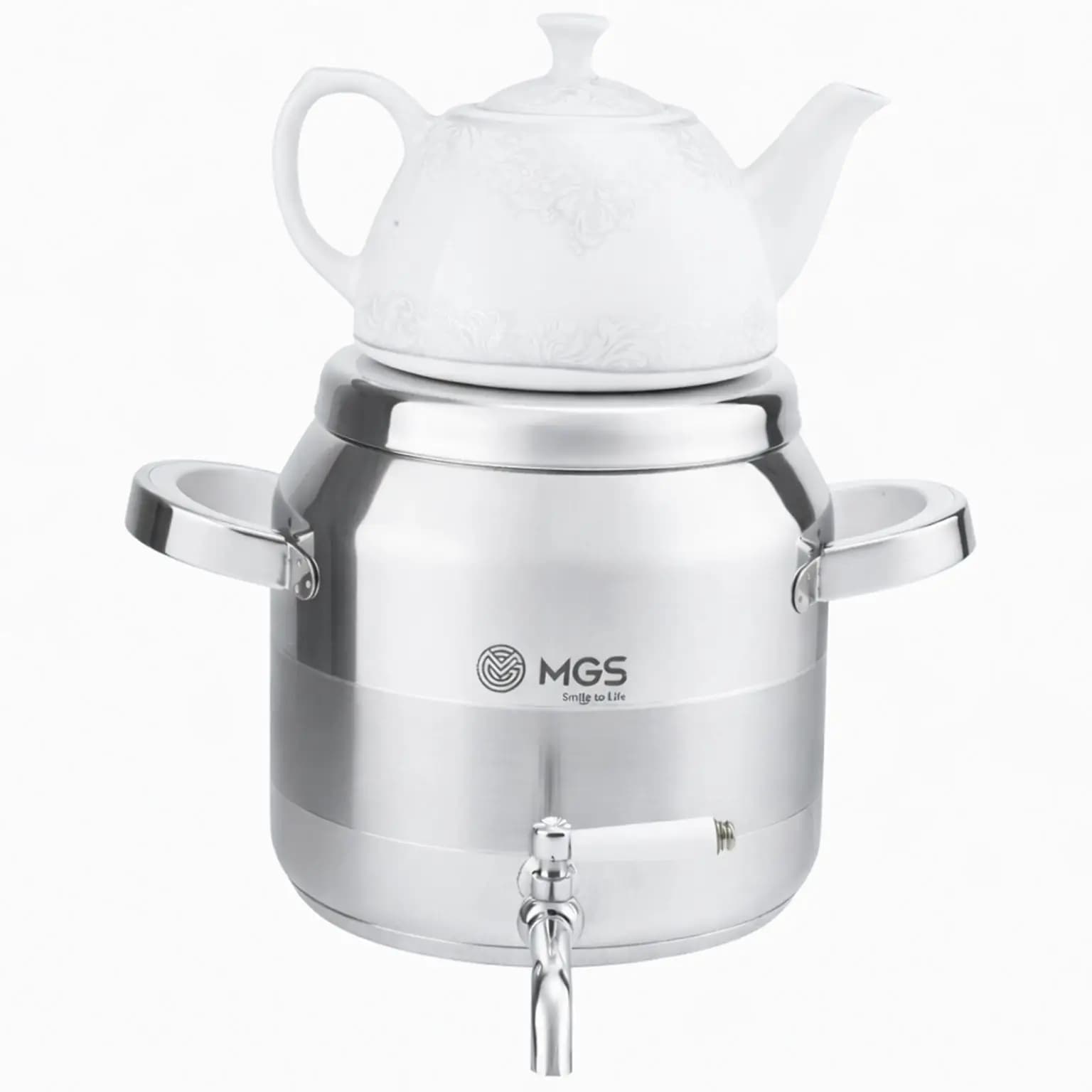 کتری و قوری استیل MGS کد K41027