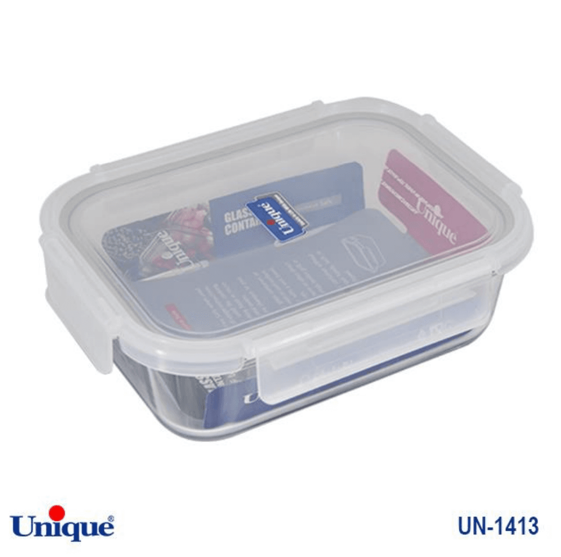 ظرف غذا مستطیل-سایز متوسط UN- 1413