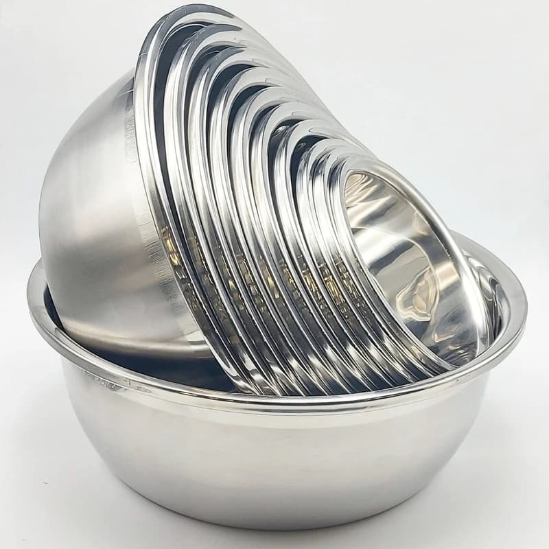سرویس لگن یونیک استیل 11 پارچه ستاره دار