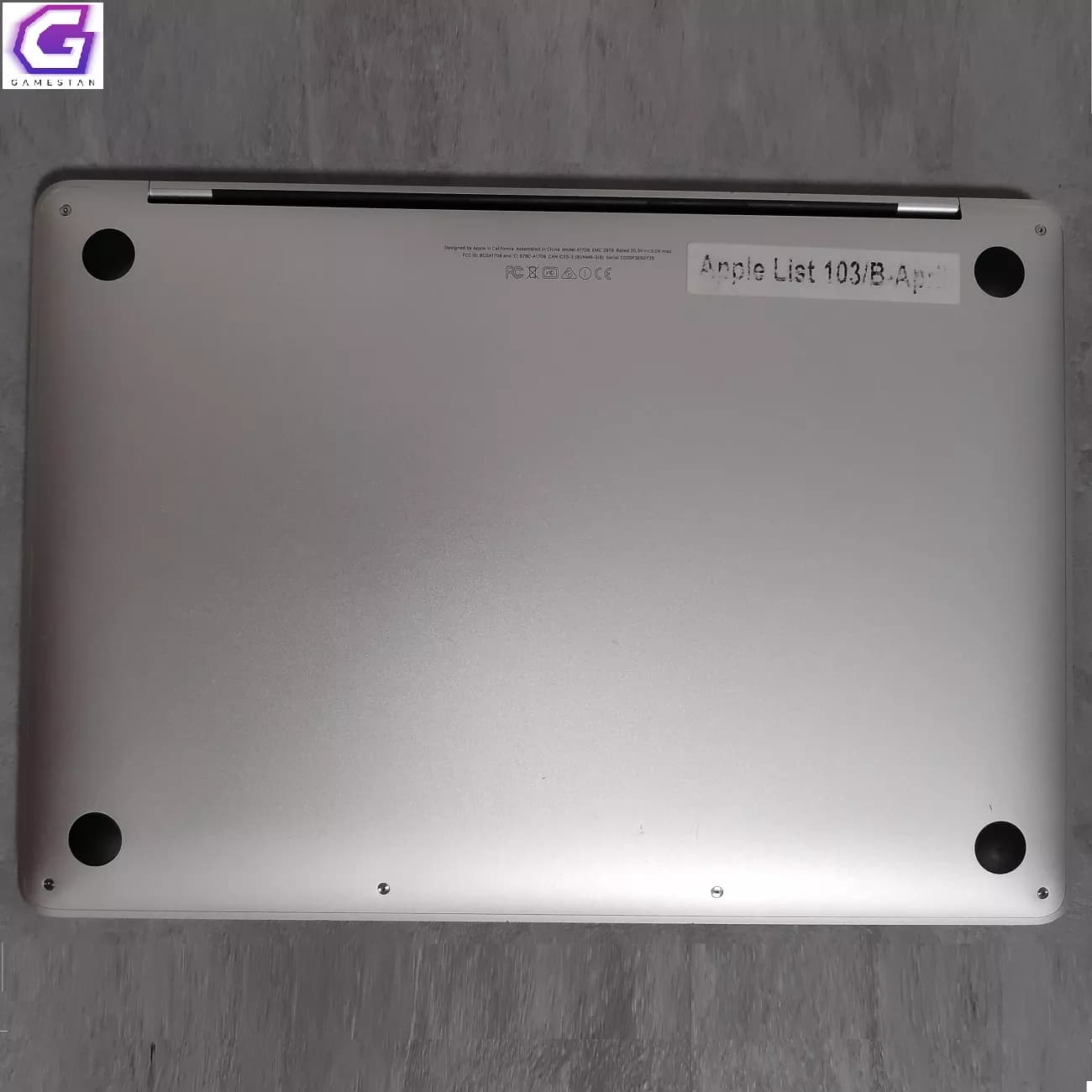 لپتاپ مک‌ بوک پرو (“13/i5) MacBook Pro 2017 A1708 – کار کرده — تصویر ۵