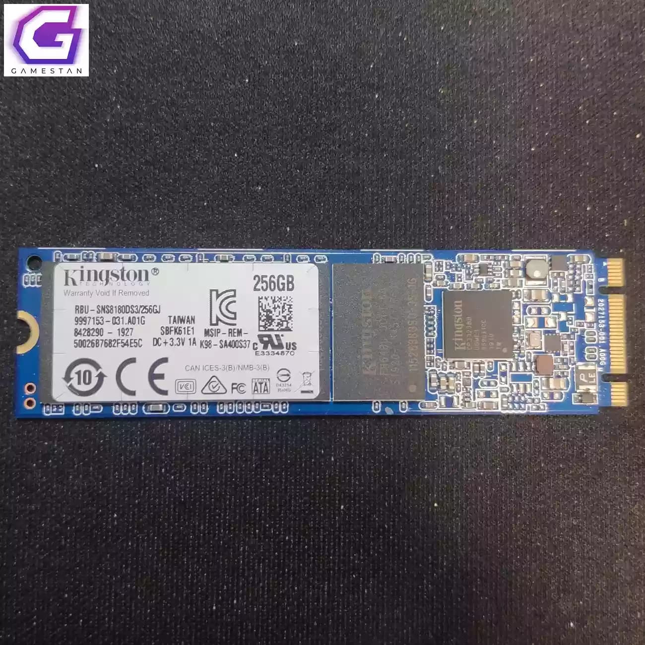 اس اس دی کینگستون Kingston M.2 SATA III SSD 256GB – کار کرده