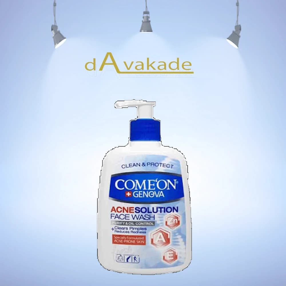 ژل شستشوی پوست جوشدار 500میل کامان COMEON