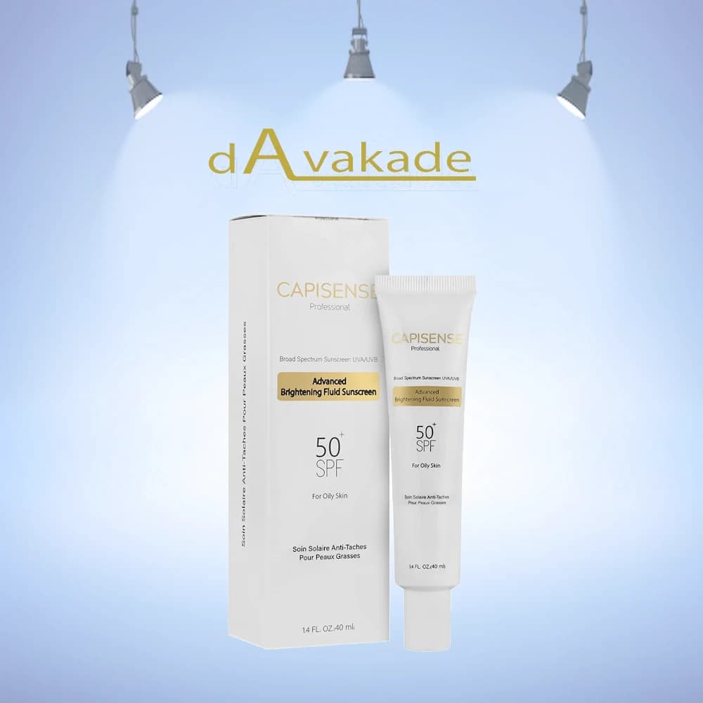 فلوئید ضد آفتاب روشن کننده پوست خشک کپیسنس CAPISENSE SPF50 — تصویر ۵