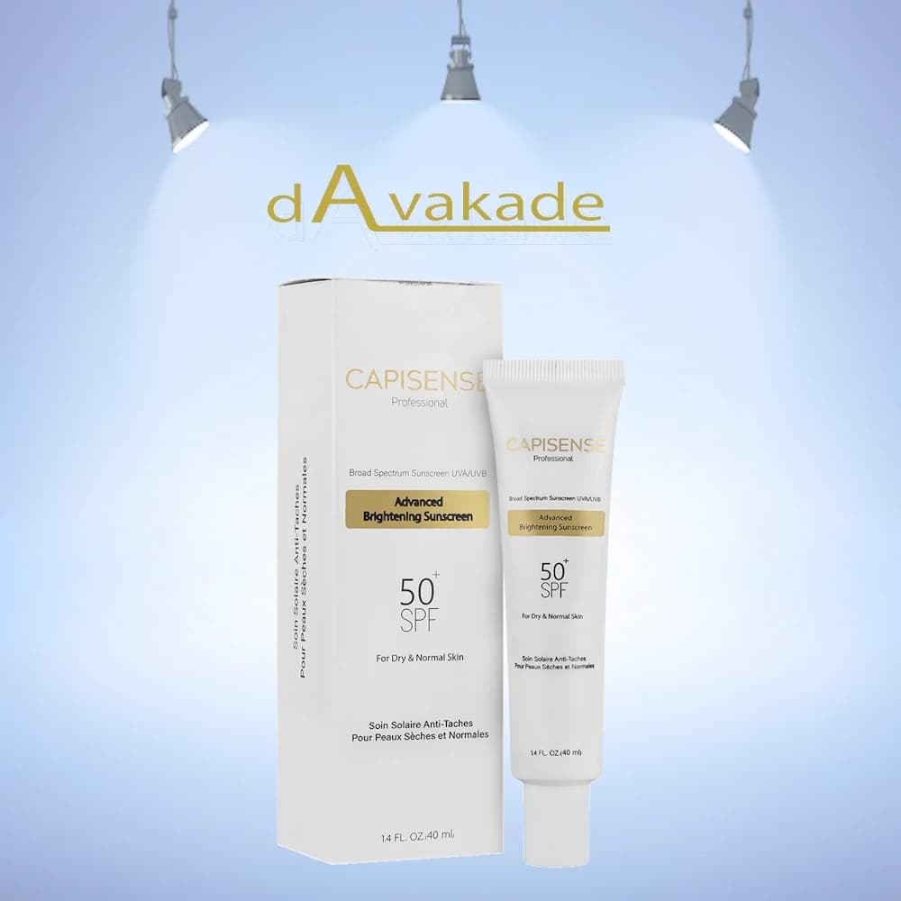 فلوئید ضد آفتاب روشن کننده پوست خشک کپیسنس CAPISENSE SPF50 — تصویر ۲