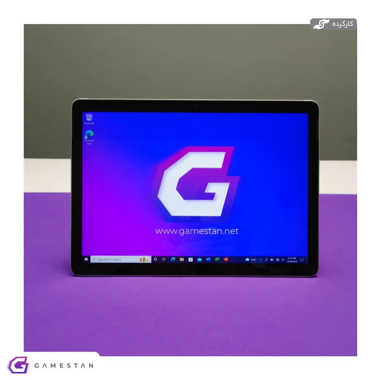 لپتاپ تبلت مایکروسافت سرفیس گو Microsoft Surface Go 2 – کار کرده — تصویر ۳