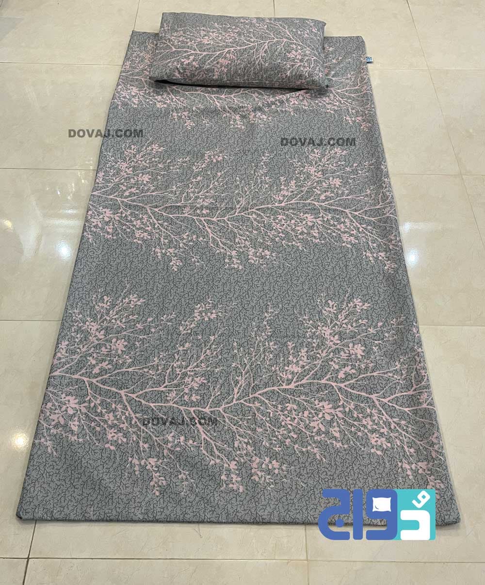 ملحفه تشک زمینی طرح اواریا (طوسی) کد 140210271