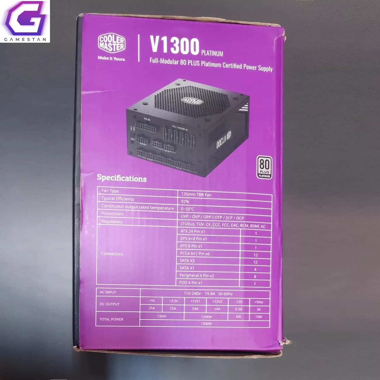 پاور کامپیوتر کولر مستر Cooler Master V1300 – کار کرده — تصویر ۹