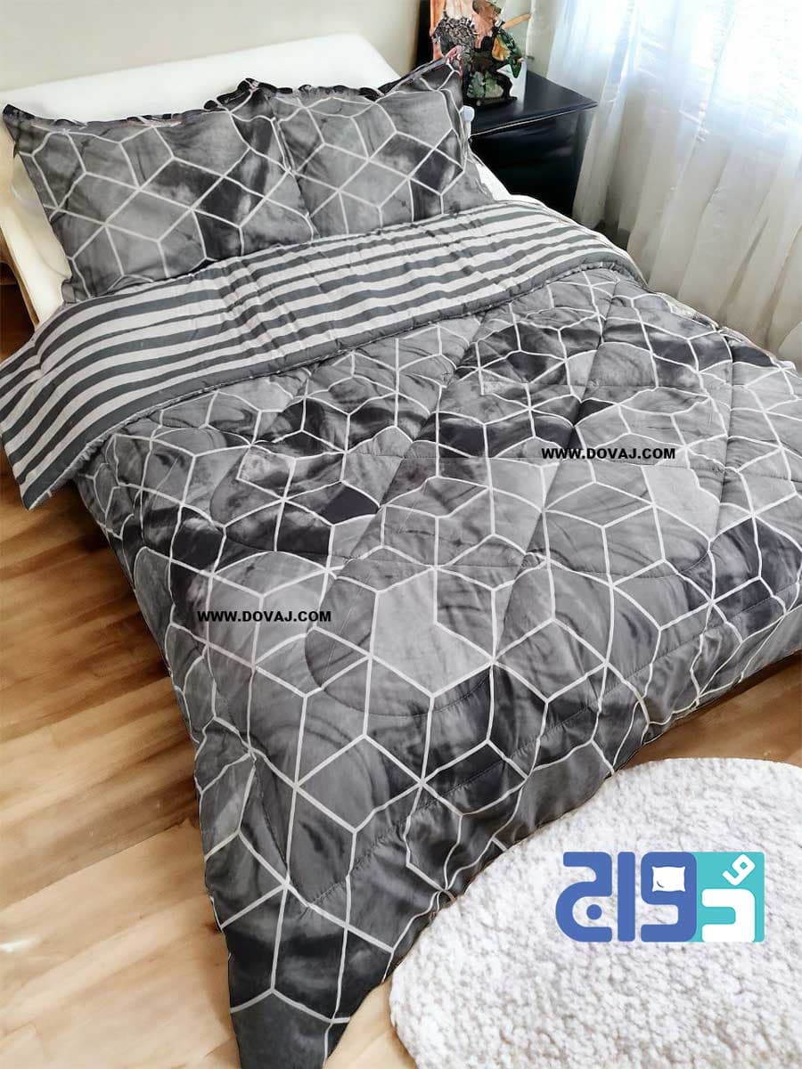ست ۶تکه روتختی دونفره مدل شیکادو کد 140210154