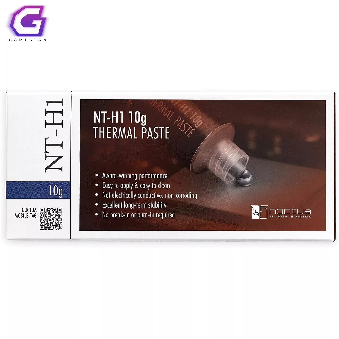 خمیر حرارتی (سیلیکون) ناکتوآ 10 گرمی Noctua NT-H1 — تصویر ۵