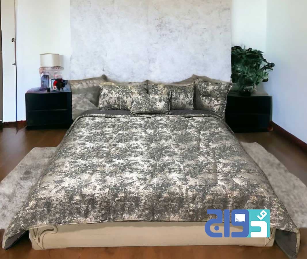 ست لحاف روتختی مخمل مراکشی + (۳تکه هدیه) کد 140209271