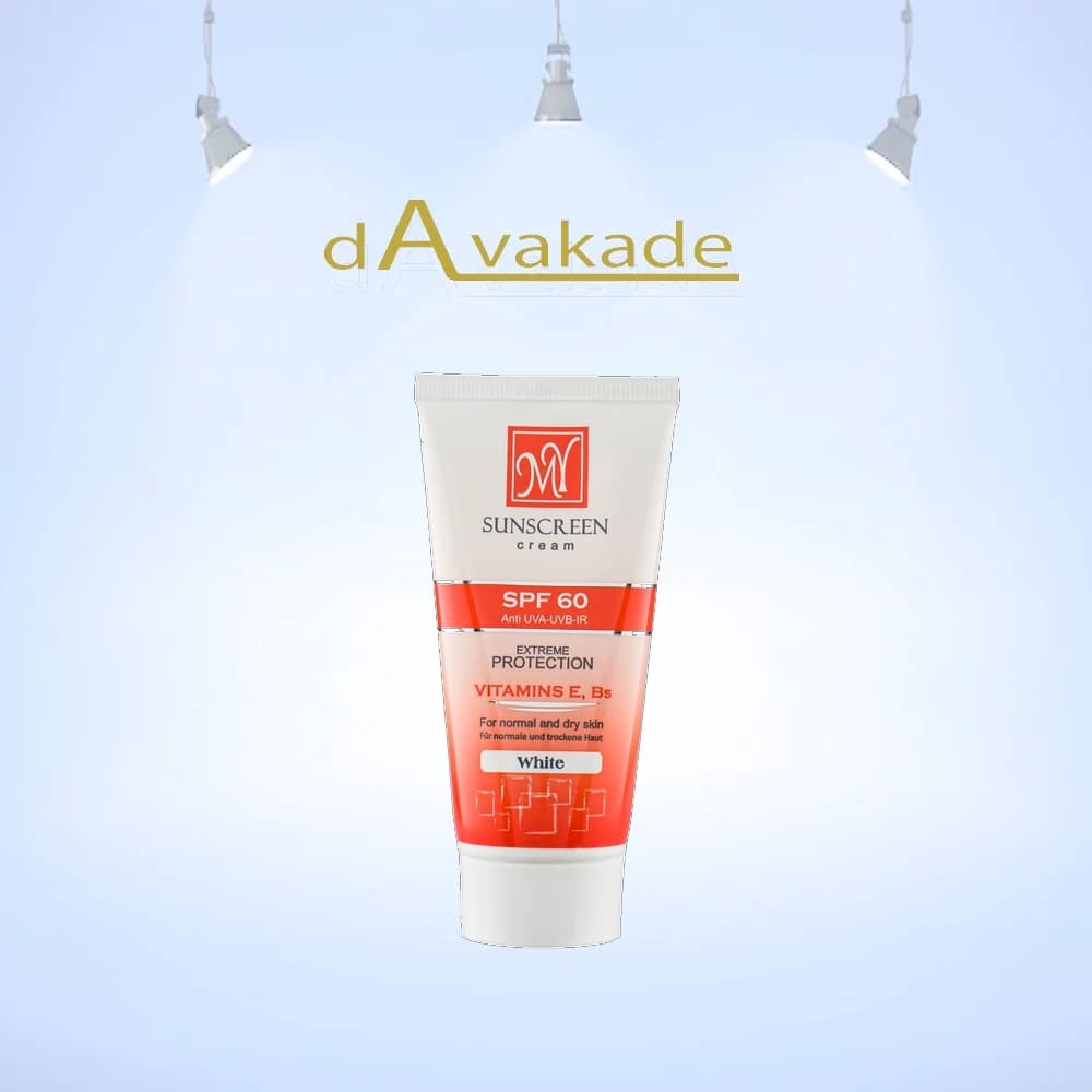 MY کرم ضدآفتاب SPF60 ویتامین E بی رنگ