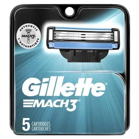 یدک ژیلت Gillette Mach 3 Plus سه لبه بسته 5 عددی — تصویر ۹