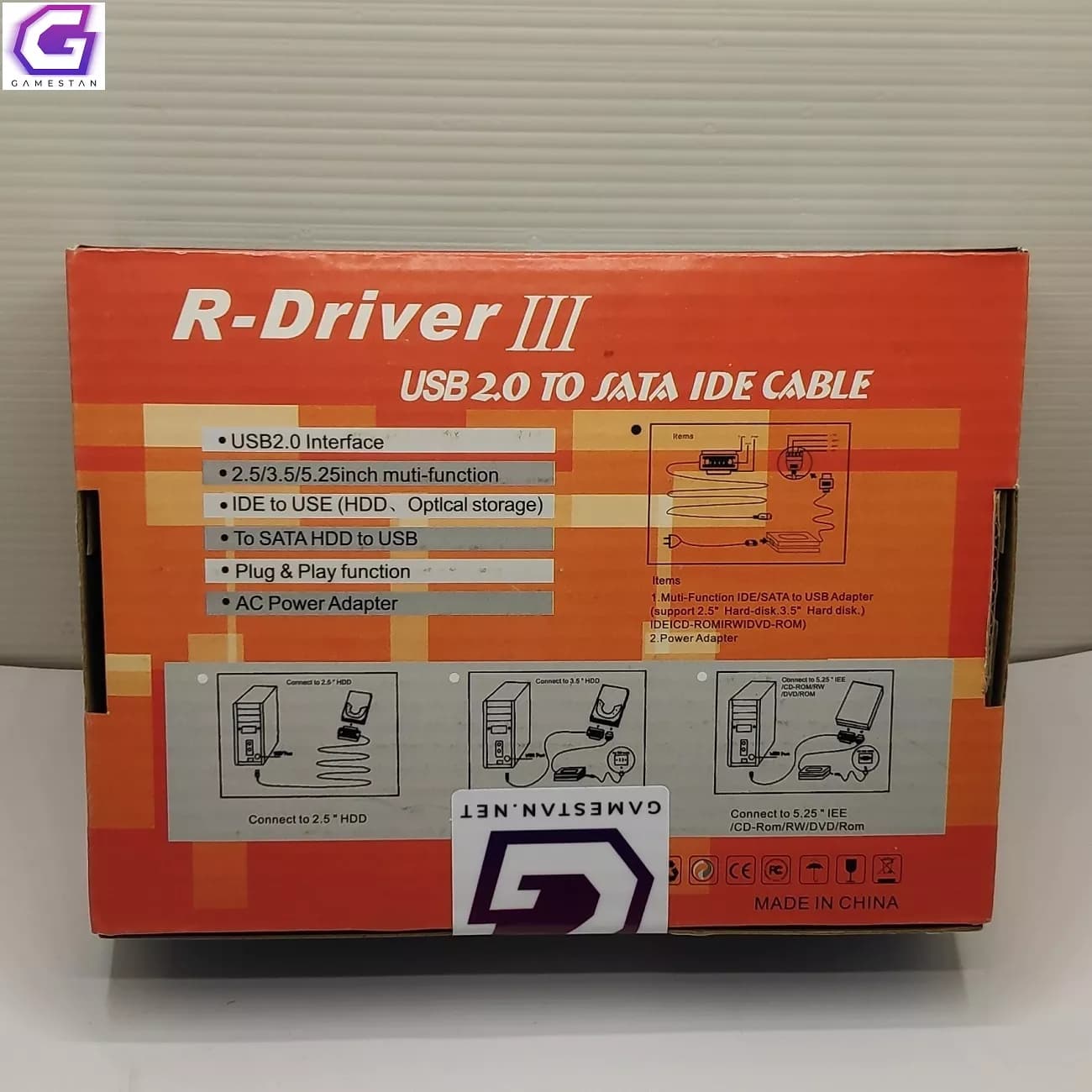 تبدیل ساتا (SATA) و مولکس (IDE) به USB — تصویر ۳