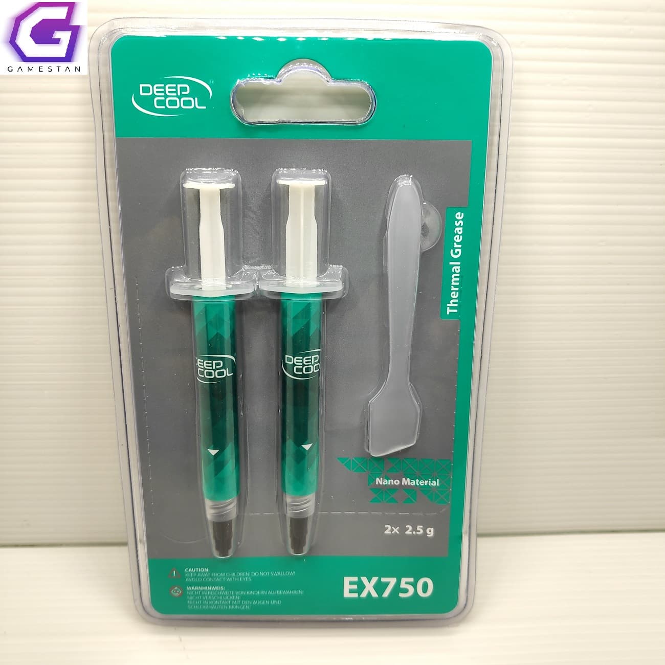خمیر حرارتی (سیلیکون) دیپ کول 5 گرمی DeepCool EX750 — تصویر ۲
