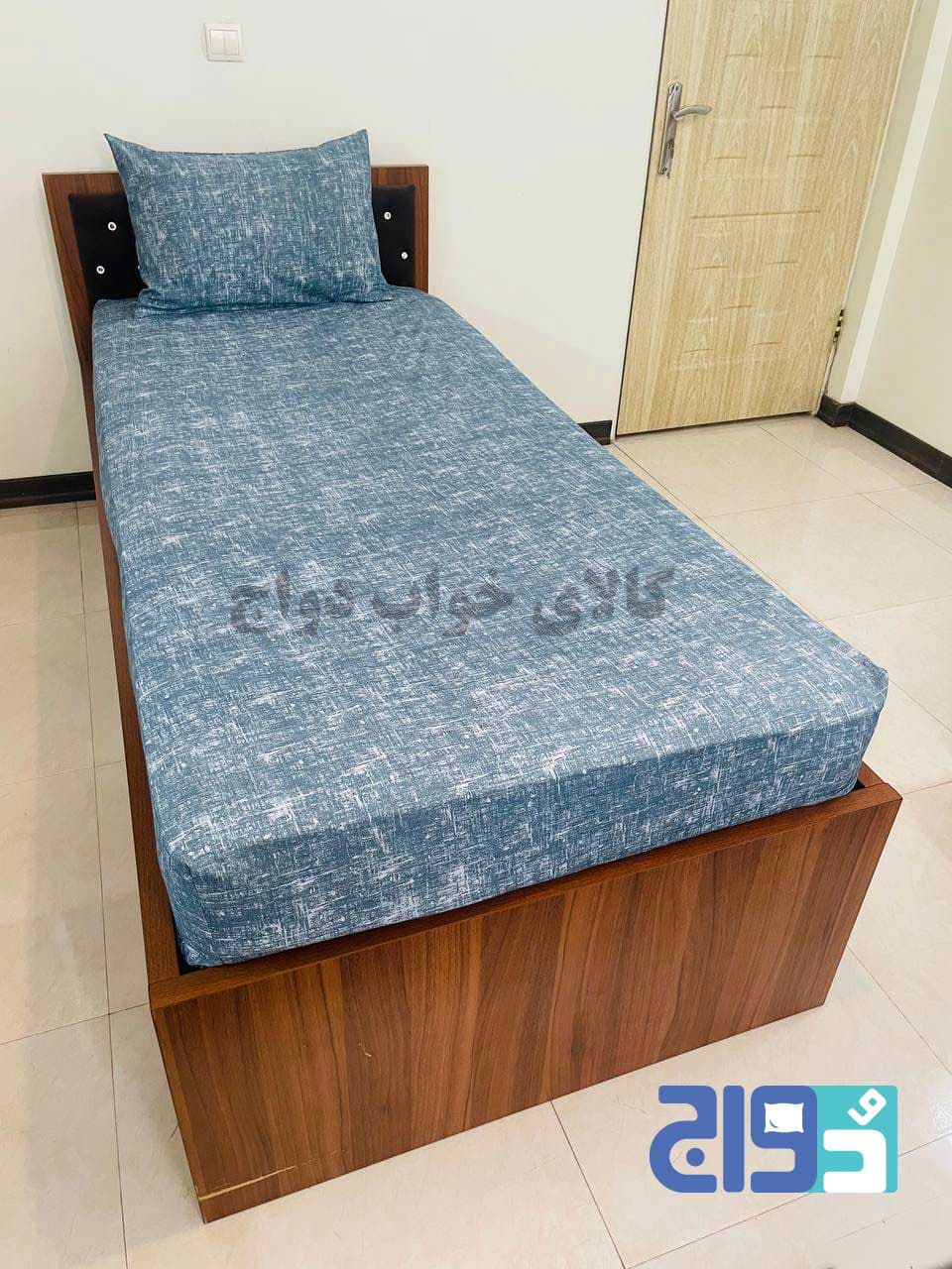 روتختی کشدار عرض۹۰ مدل پتینه (آبی) کد 140204291