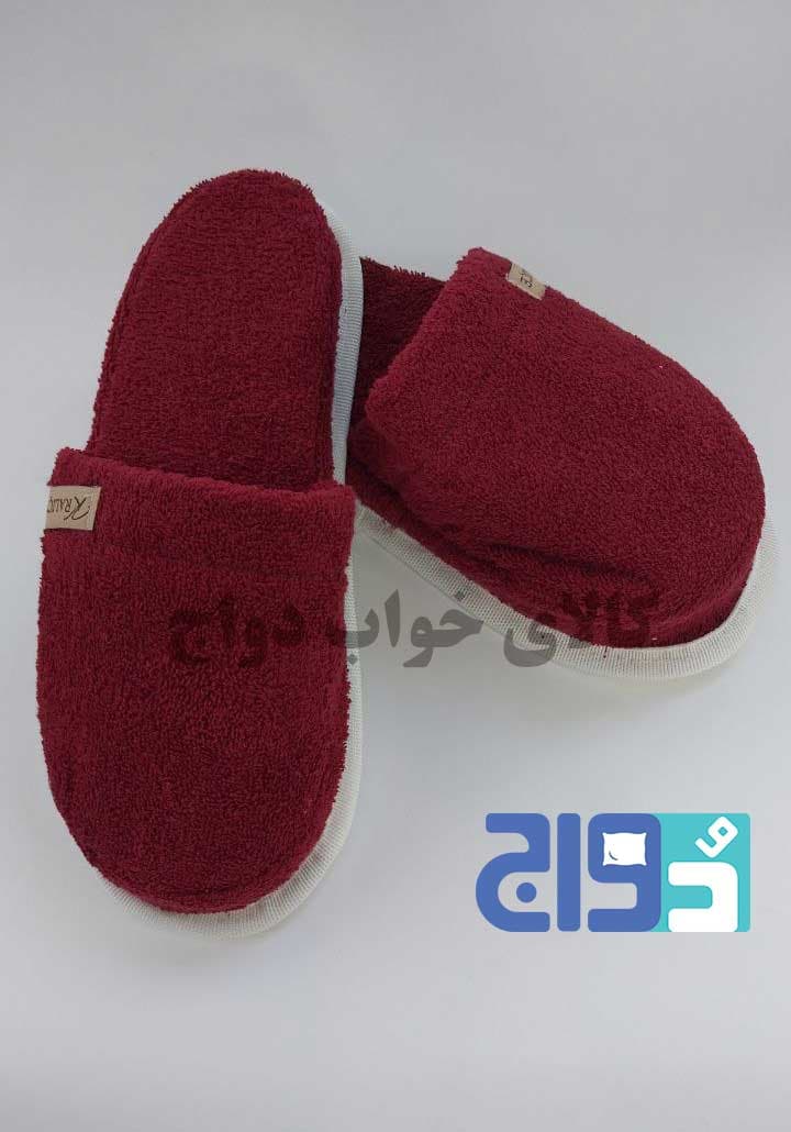 دمپایی حوله‌ای حمام طرح کریچر