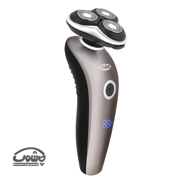 ریش تراش سه تیغ برق و شارژر دیجیتال پرومکس کد 9900 — تصویر ۶