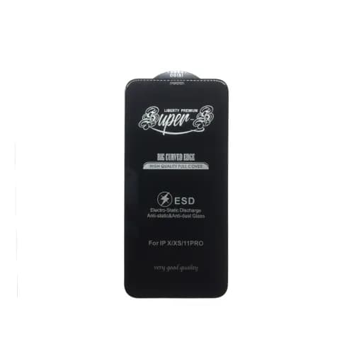 محافظ صفحه نمایش شیشه ای Super S-OG مدل iPhone X / XS / 11 Pro مشکی