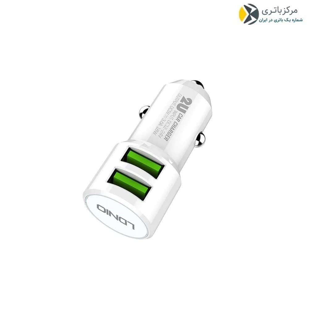 شارژر فندکی Ldnio مدل C309 فست شارژر — تصویر ۹