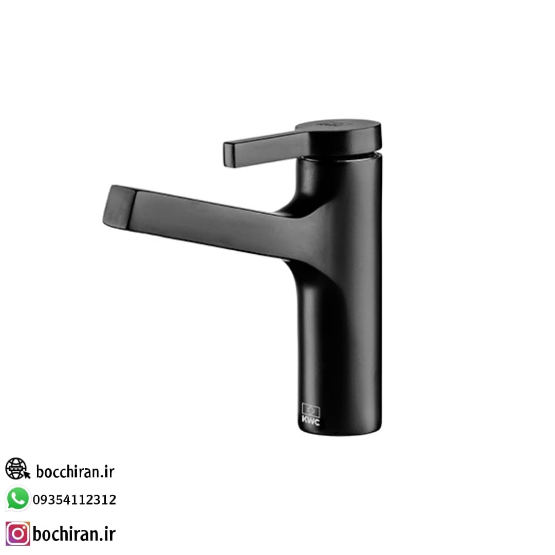 شیر روشویی کی دبلیو سی مدل آوا مشکی KWC