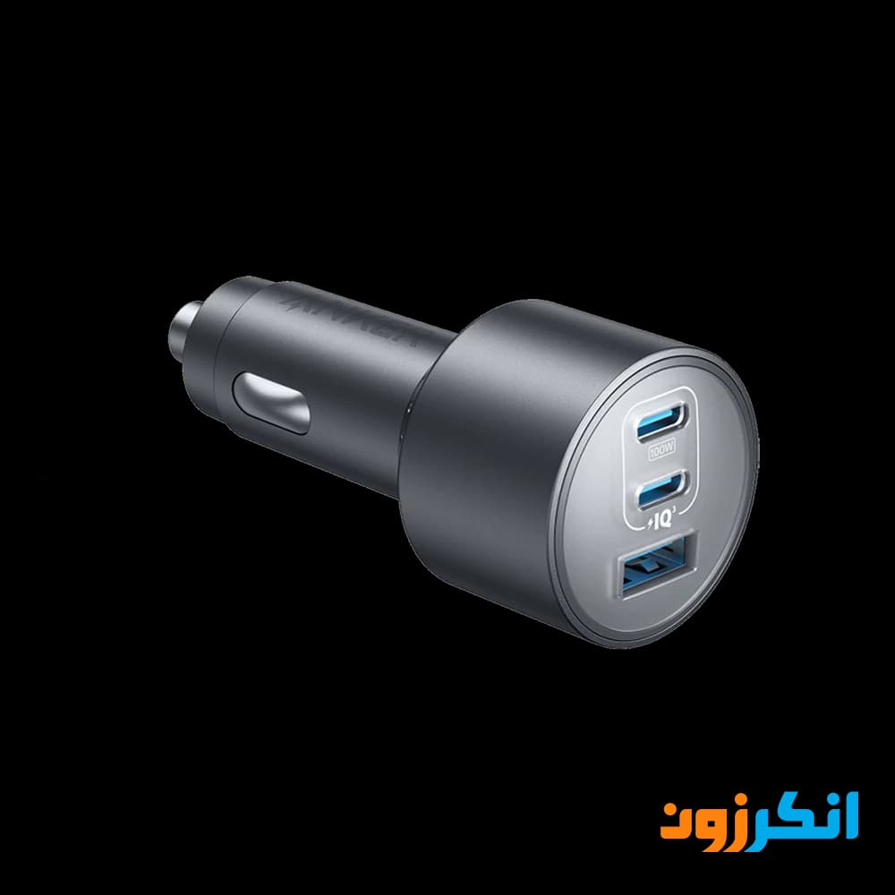 شارژر فندکی 167.5 وات انکر با سه پورت خروجی مدل A2737