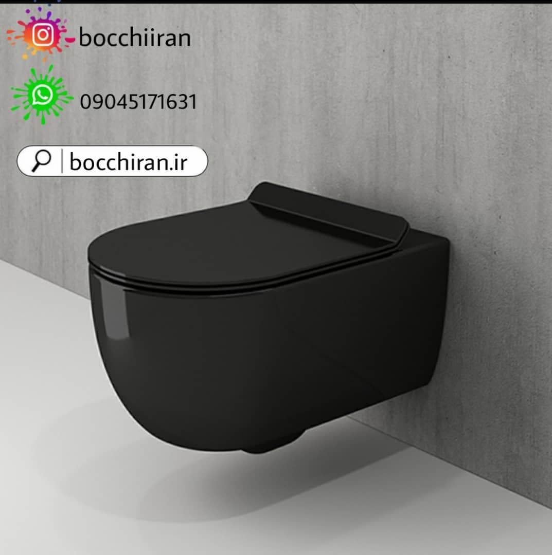 والهنگ بوچی مشکی براق ترکیه مدل ویتندو Bocchi V-tondo