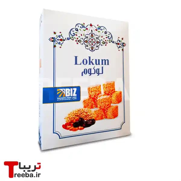 لوکوم مغزدار 450 گرمی BIZ