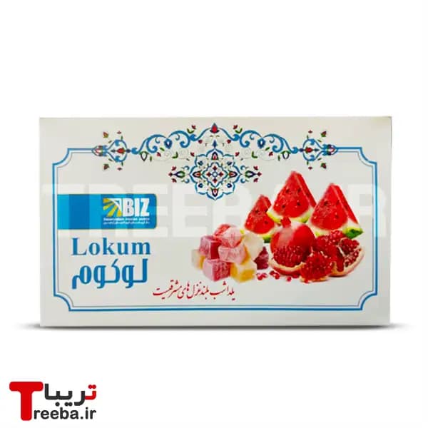 لوکوم هندوانه و انار ۴۸۰ گرمی BIZ