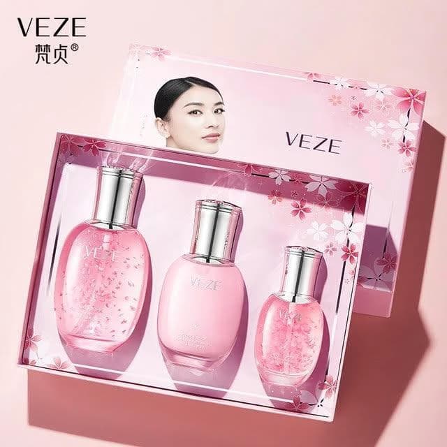 ست سه تکه پروتئین و شکوفه های گیلاس veze — تصویر ۷