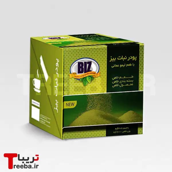 پودرنبات BIZ با طعم لیموعمانی