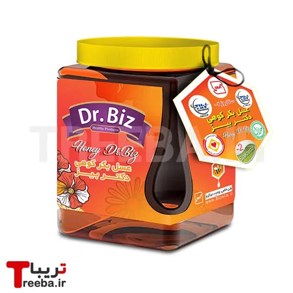 عسل کوهی بیز 900 گرمی – ساکاروز زیر 2 درصد