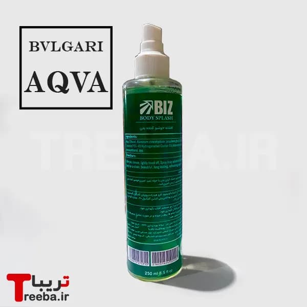 بادی اسپلش مردانه BIZ-BVLGARI AQVA — تصویر ۳