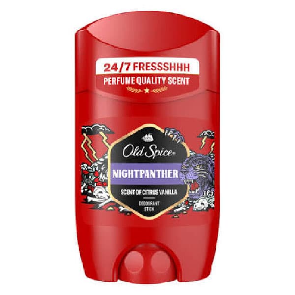 استیک ضد تعریق مردانه الد اسپایس Night Panther وزن 50 گرم — تصویر ۳