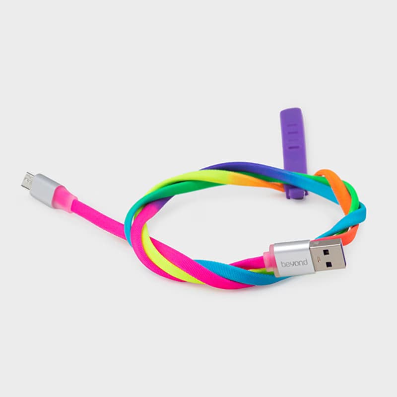 کابل شارژ میکرو یو اس بی بیاند مدل BA-519 به طول ۱ متر — تصویر ۳