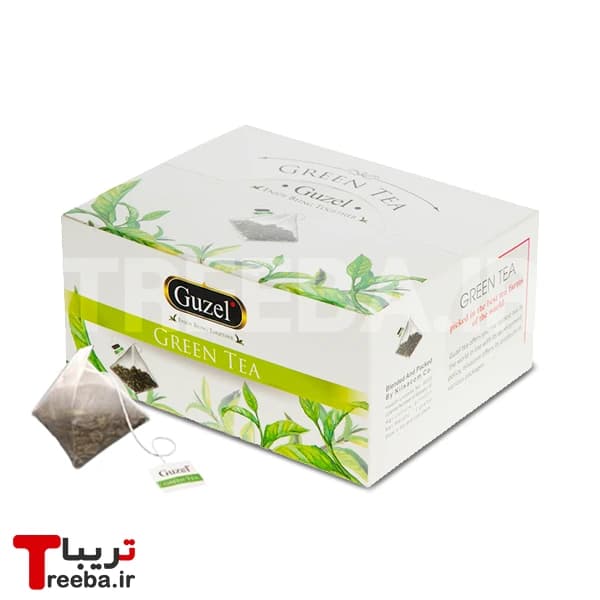 دمنوش مثلثی سبز 30 عددی دراپ باکس گوزل