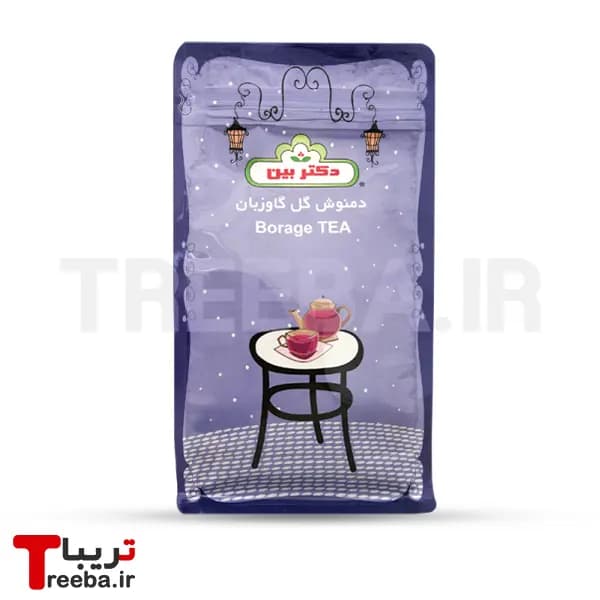 دمنوش گل گاوزبان و میوه نسترن دکتر بین