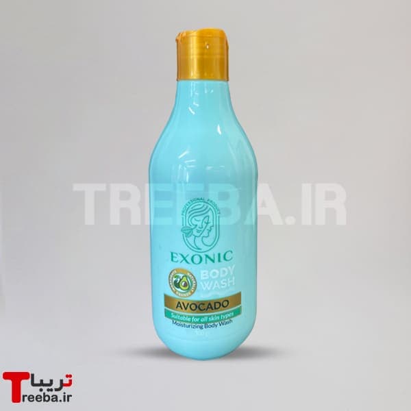 شامپو بدن آووکادو EXONIC حجم 300 میل