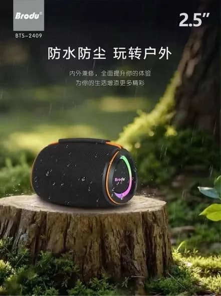 اسپیکر بلوتوثی قابل حمل BTS-2409 — تصویر ۴