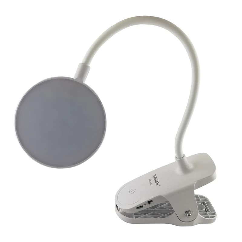 چراغ مطالعه شارژی گیره‌دار ویداسی مدل WD-6051