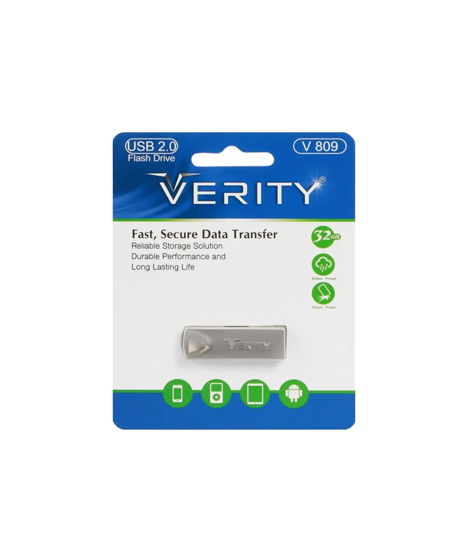 فلش مموری وریتی مدل V809 ظرفیت 32 گیگابایت — تصویر ۱۰