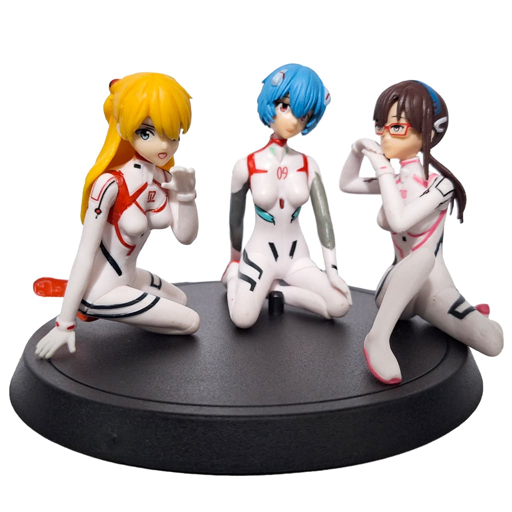 فیگور نئون جنسیس اونگلیون Neon Genesis Evangelion مجموعه 3 عددی